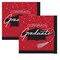 Creative Converting School Spirit Red Graduation Beverage Napkins 108 Count
